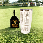 20 oz Custom Golf Tumbler