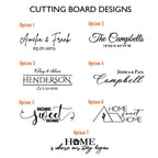 Acacia Wood and Marble Personalized Gift Set