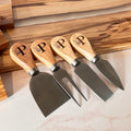 Charcuterie Engraved Cheese Knife Set