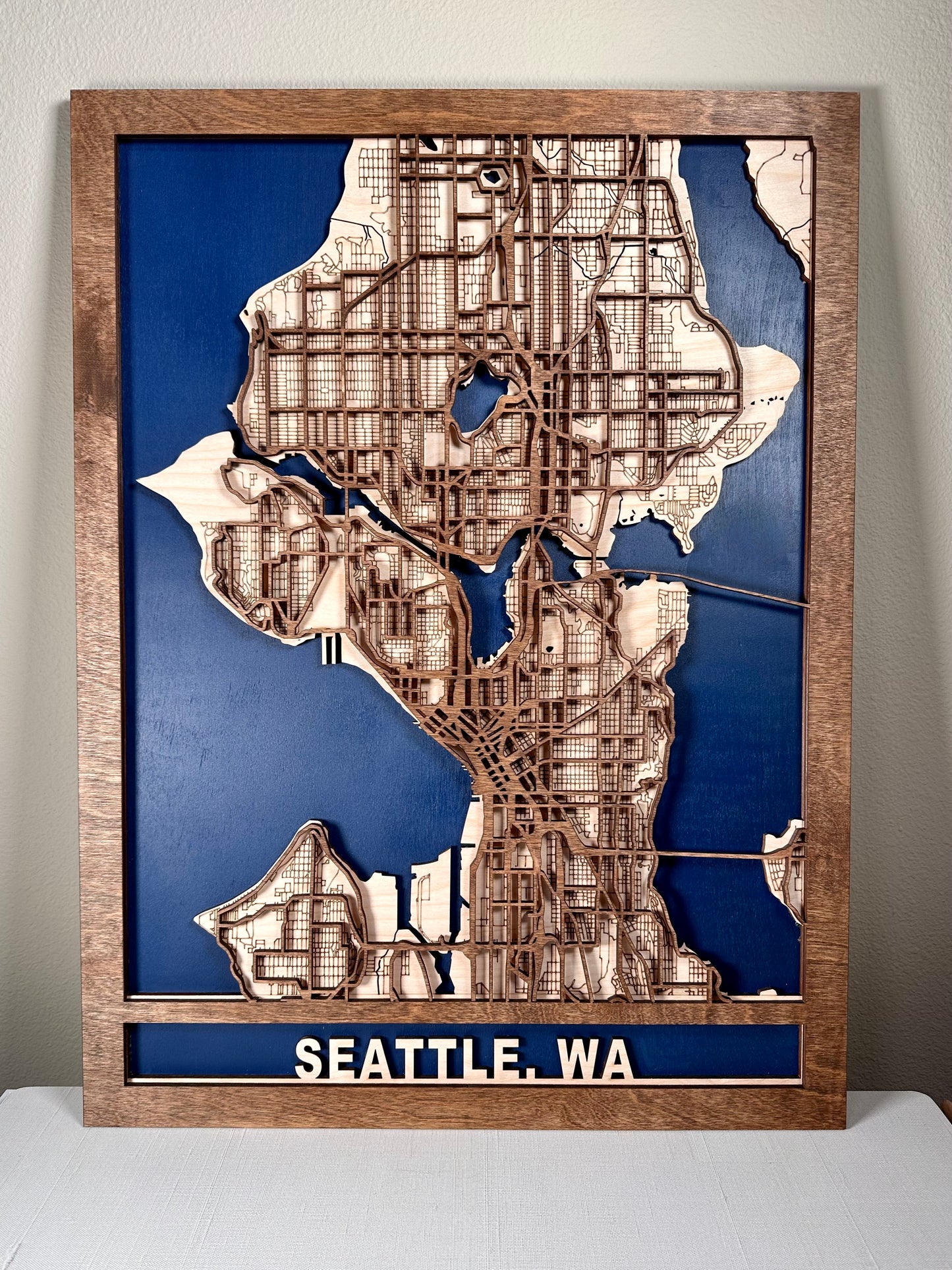 3D Multilayer Wood Map