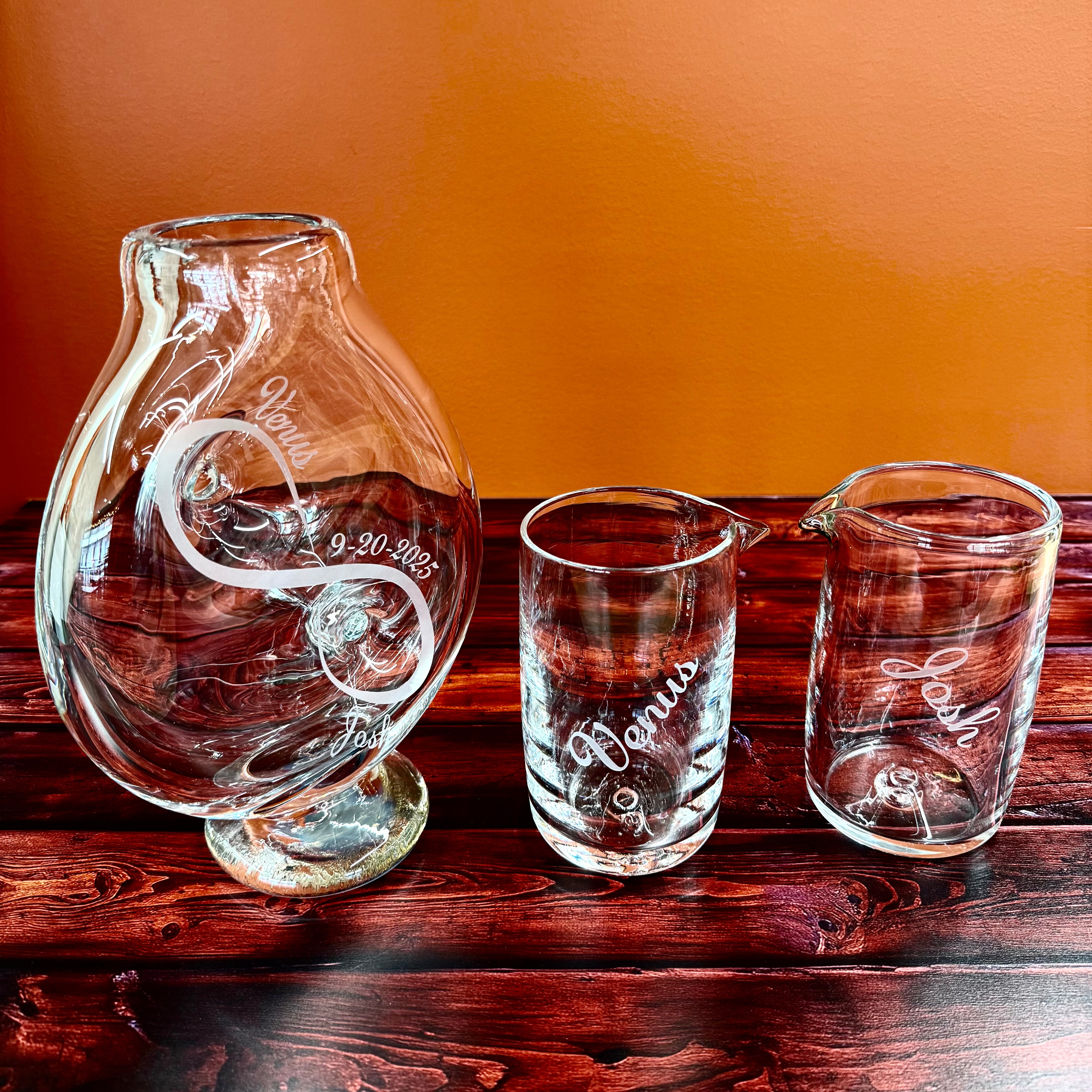 Custom Glass Engraving & Deep Etching | Foxwood Engraving