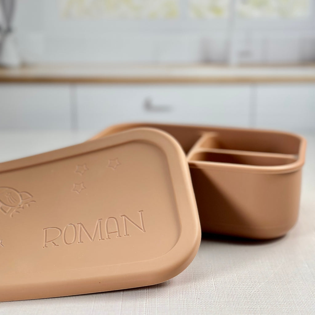 Custom Engraved Silicone Lunch Box