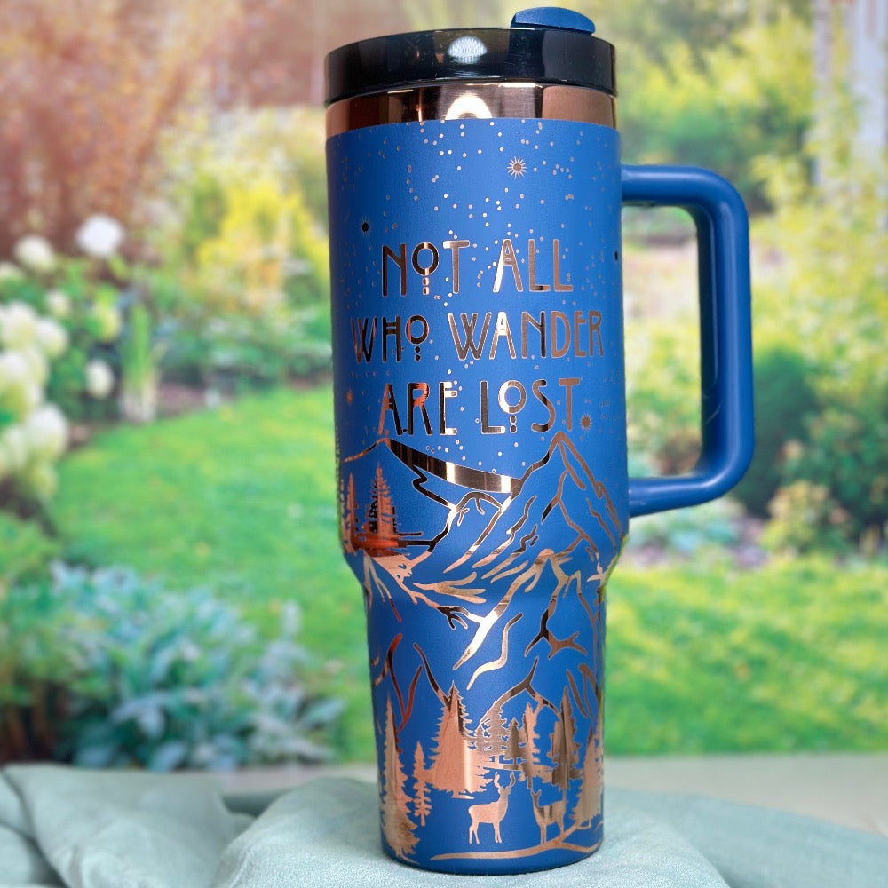 Wanderer Engraved 40oz Tumbler