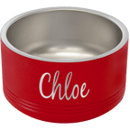 Personalized Polar Camel Pet Bowl