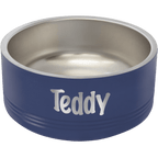 Personalized Polar Camel Pet Bowl