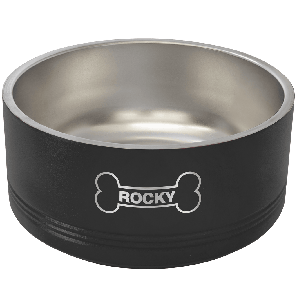 Personalized Polar Camel Pet Bowl