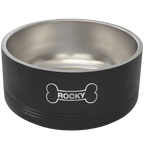 Personalized Polar Camel Pet Bowl