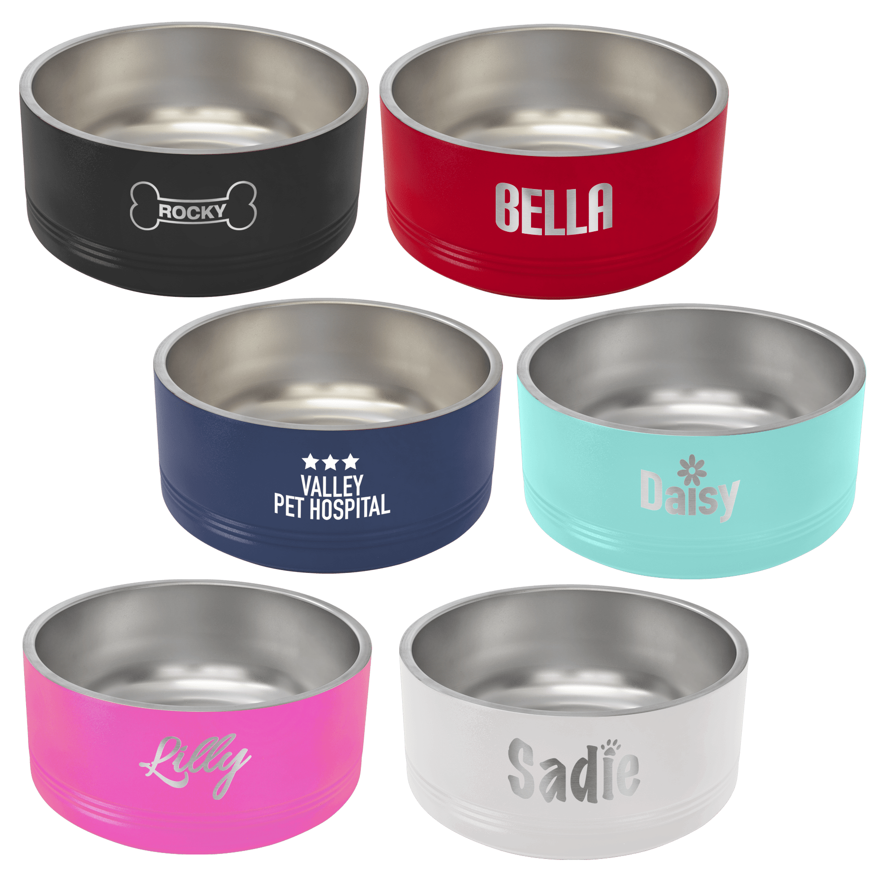 Personalized Polar Camel Pet Bowl