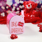 Personalized Valentines Tin Mailbox for Kids, Custom Name Tin Treat Holder
