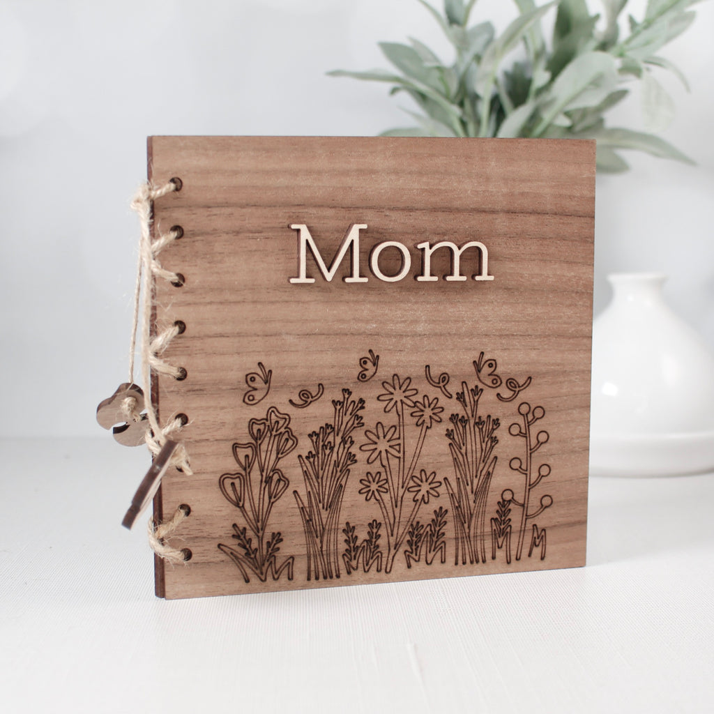 Engraved Mother's Day Wooden Card