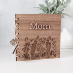Engraved Mother's Day Wooden Card