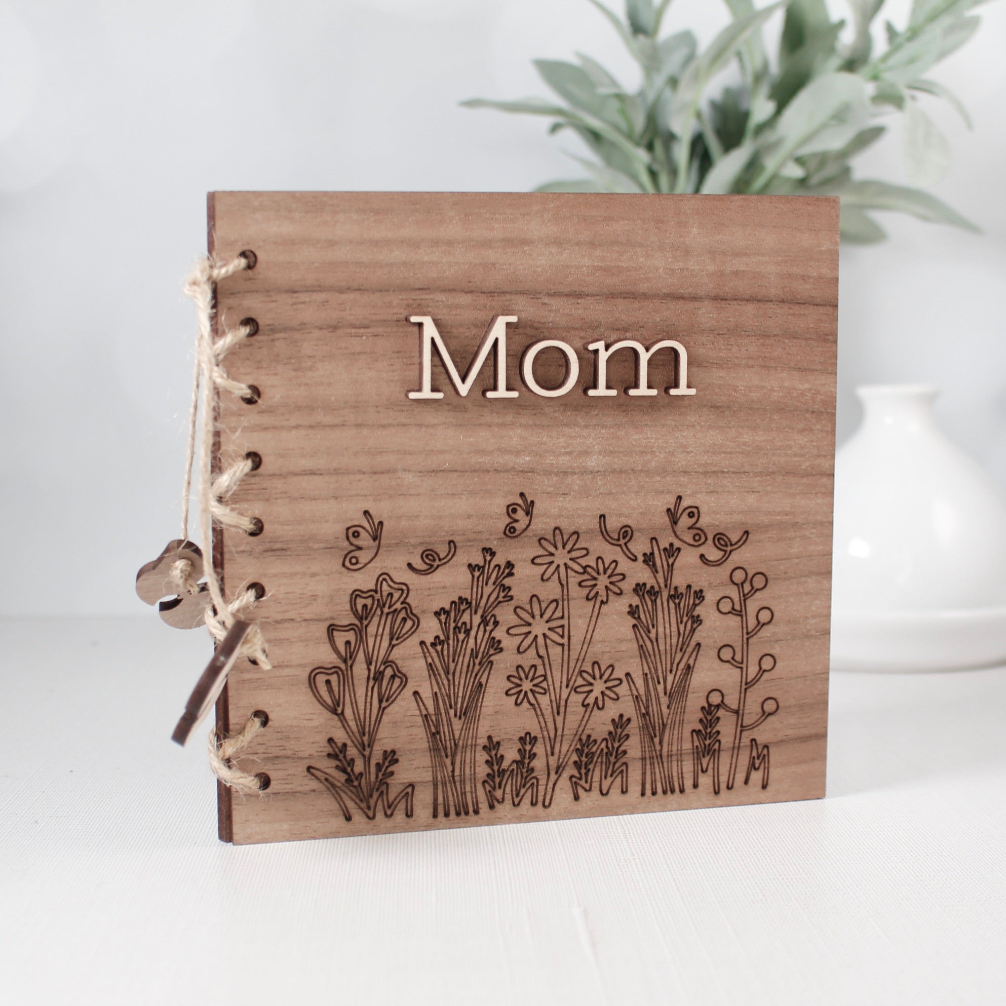 Engraved Mother's Day Wooden Card