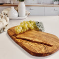 Olive Wood - Engraved Serving/Cutting/Charcuterie Board