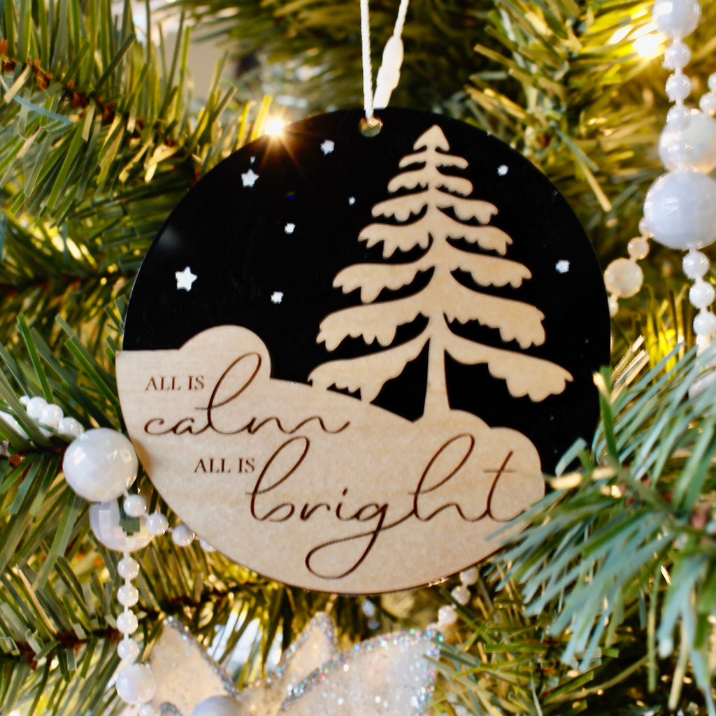 All Is Calm Ornament