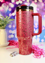 Anti Valentine Laser Engraved 40oz Tumbler