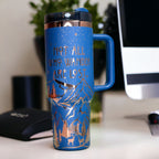 Tarot Card Laser Engraved 40oz Tumbler