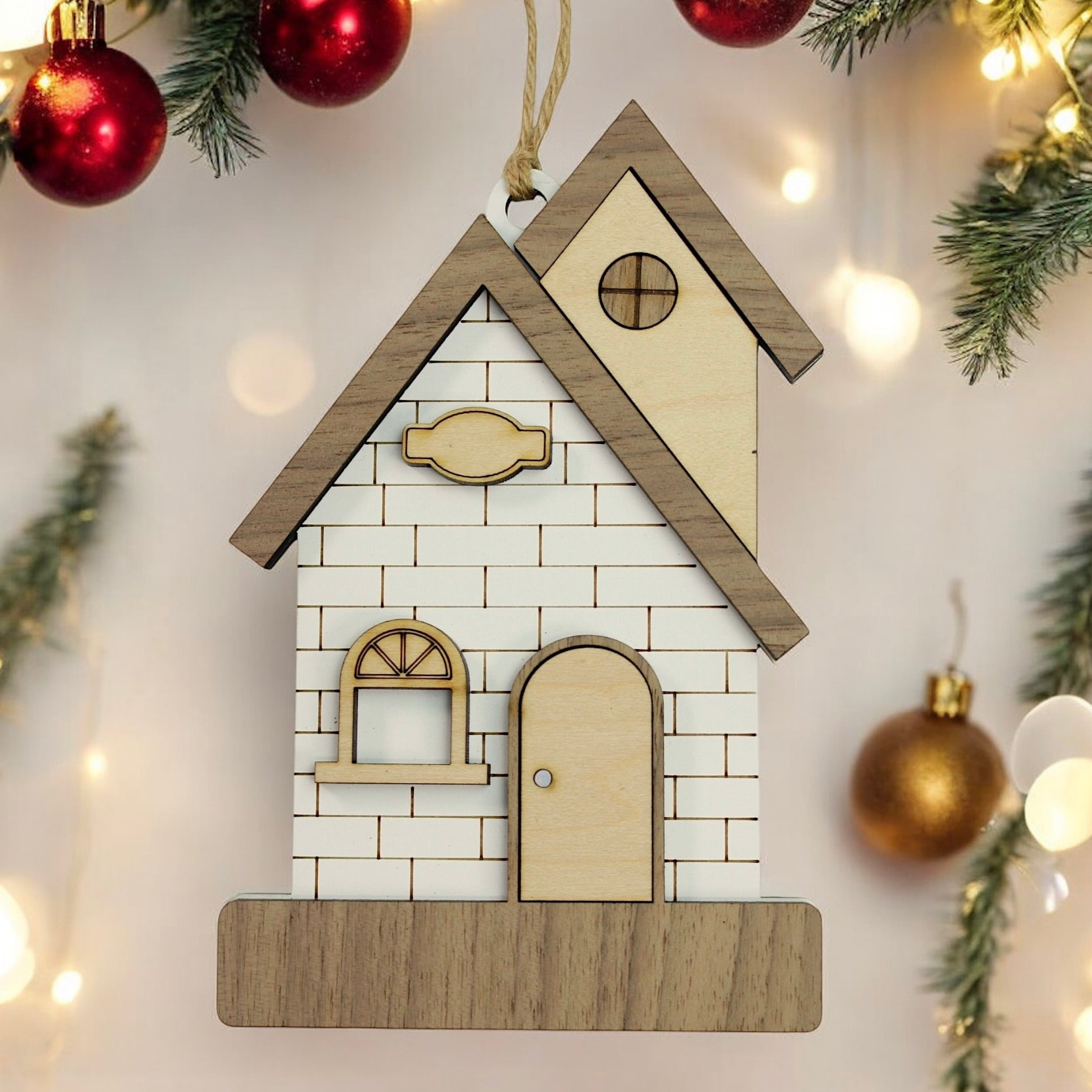 First Christmas Ornament, New House Celebration, Couples Holiday Decor