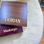Custom Engraved Wooden Keepsake Box