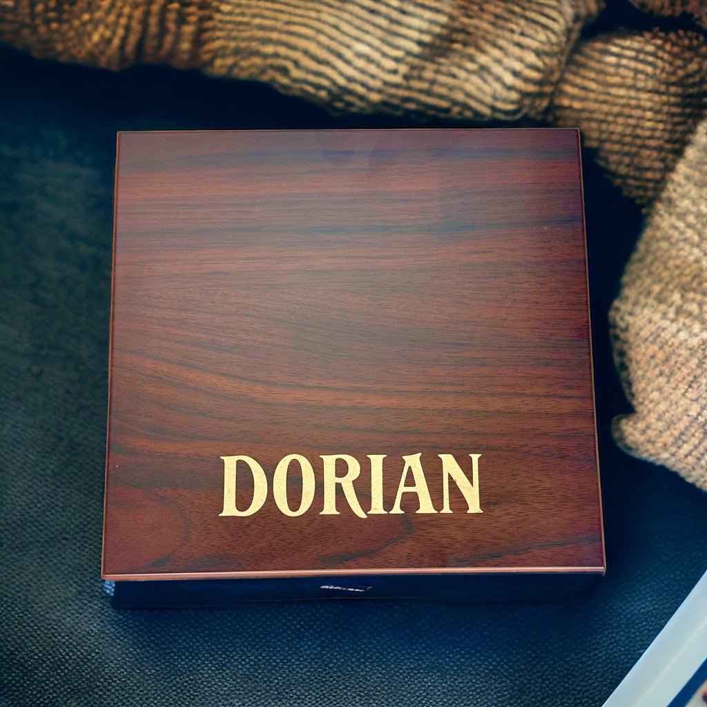 Custom Engraved Wooden Keepsake Box