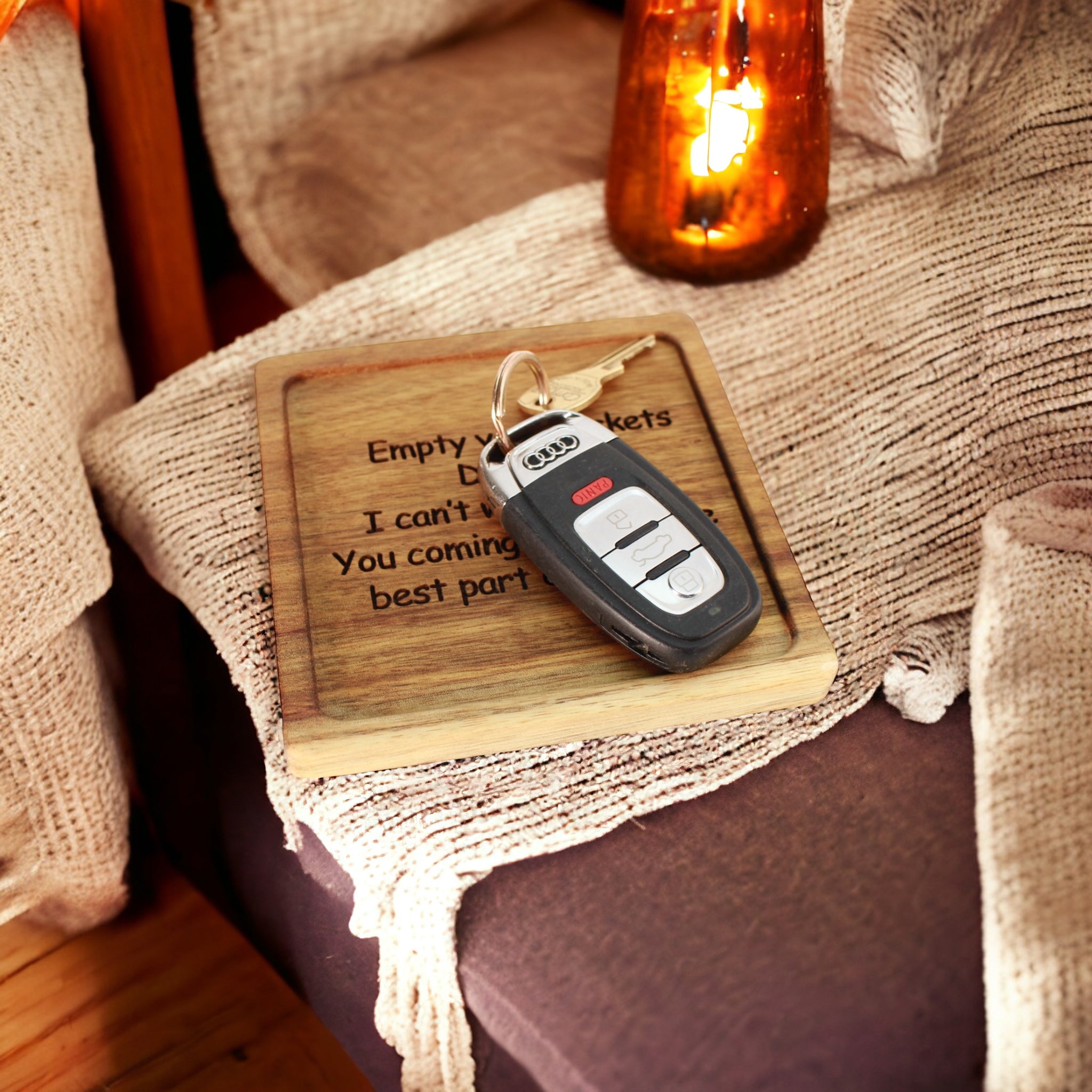 Small Wooden Catch All Tray