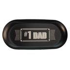 Engraved Stainless Steel Catch all Trinket Tray