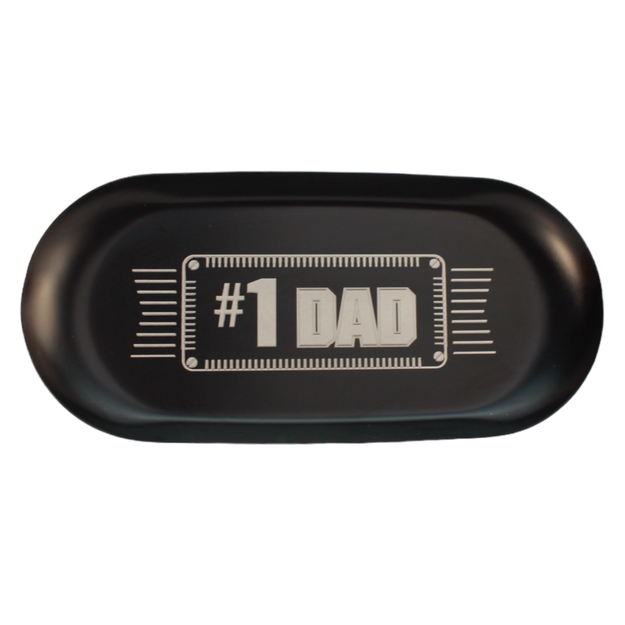 Engraved Stainless Steel Catch all Trinket Tray