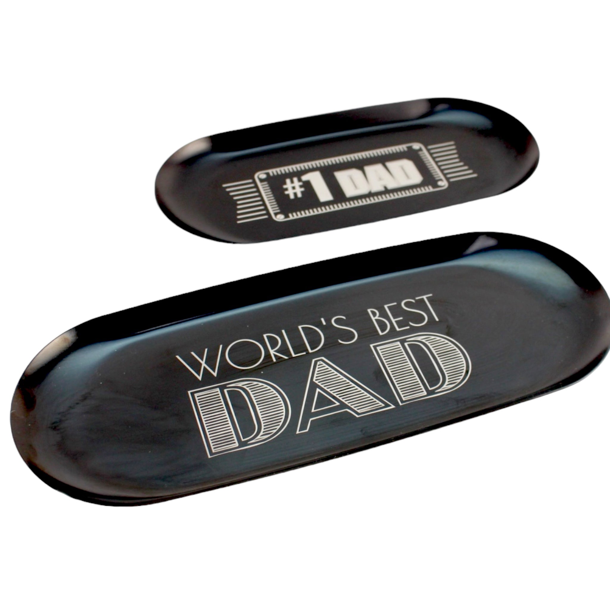 Engraved Stainless Steel Catch all Trinket Tray