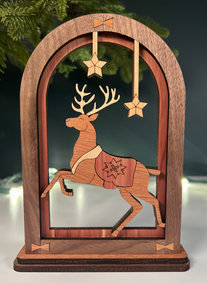 Holiday Arch Mantle Decor