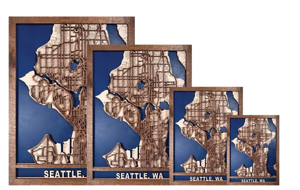 3D Multilayer Wood Map