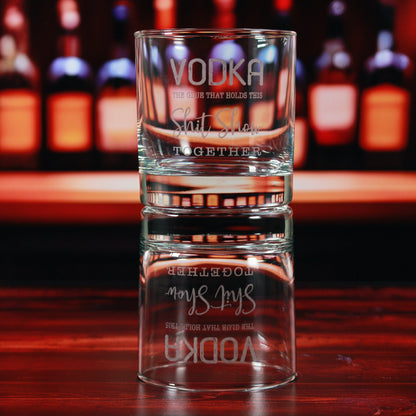 Engraved Whiskey Glass Gift Set