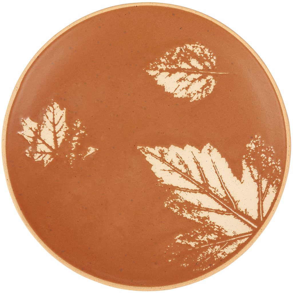 Fall Leaves Dessert Plate