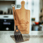 Custom Engraved BBQ Spatula with Bottle Opener