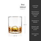Custom branded whiskey glasses for corporate gifting and events