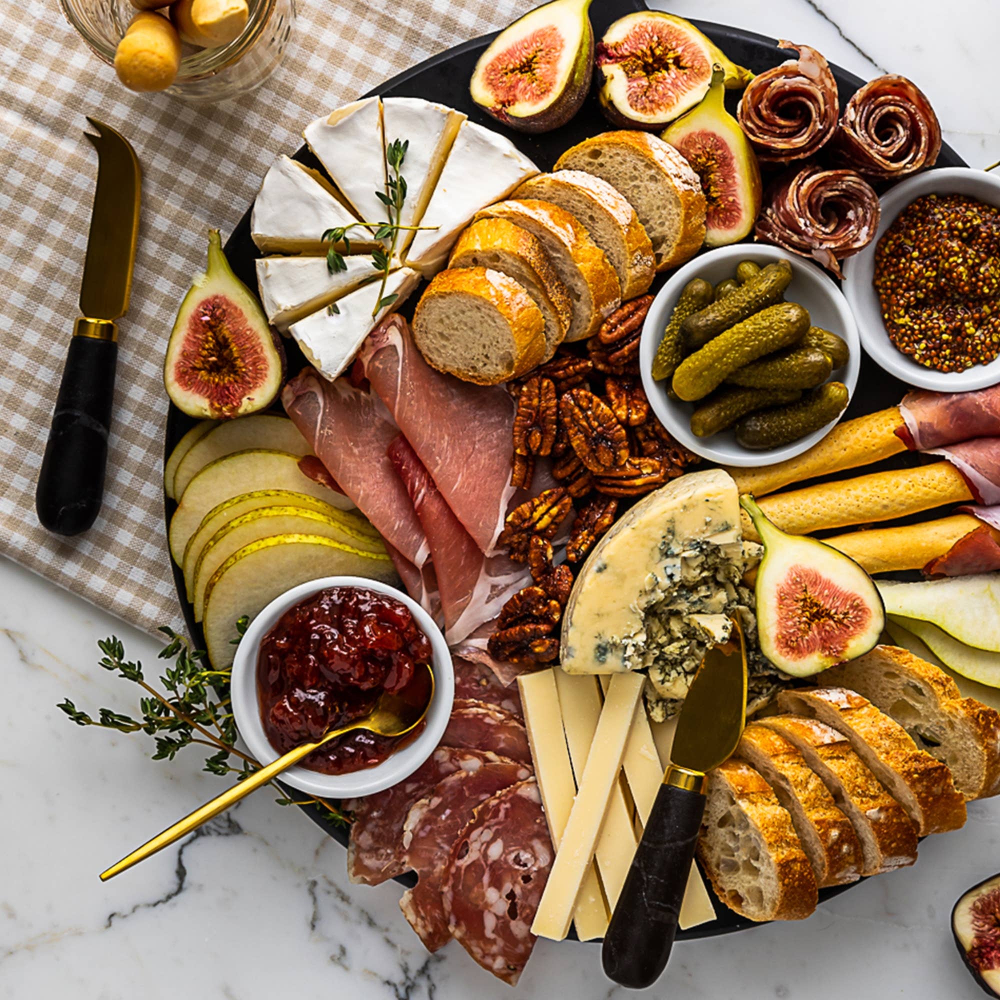 Marble Cheese Knife Gift Set Starter Kit