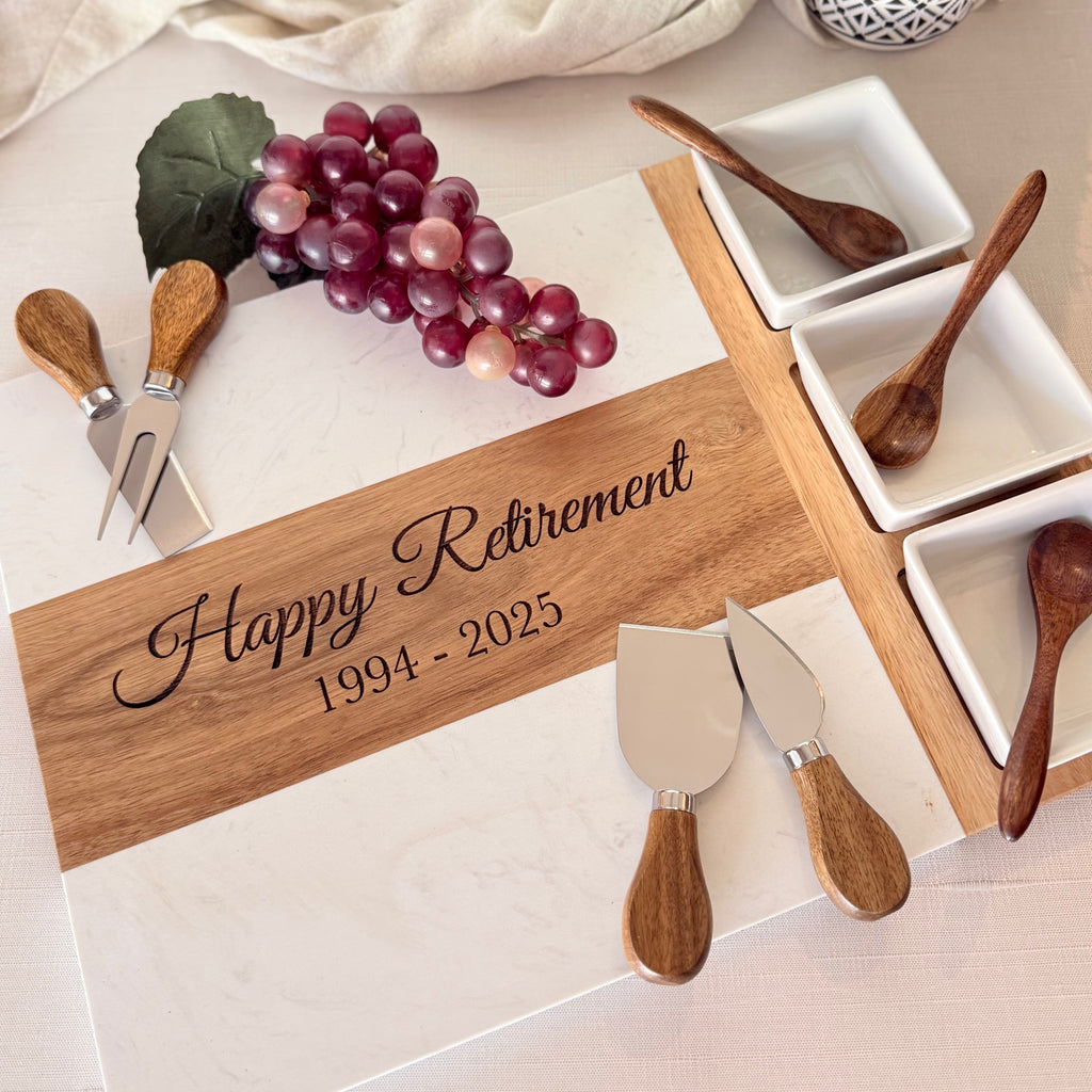 Personalized Charcuterie Board Gift Set – Custom for Any Occasion
