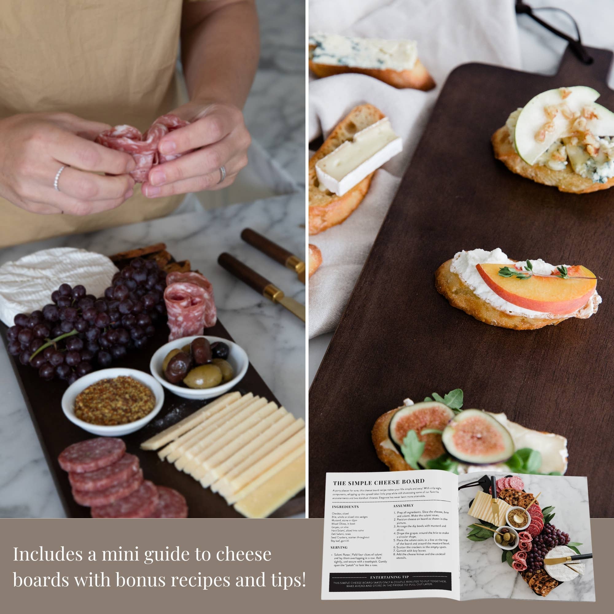 7 Piece Charcuterie Board Gift Set Starter Kit