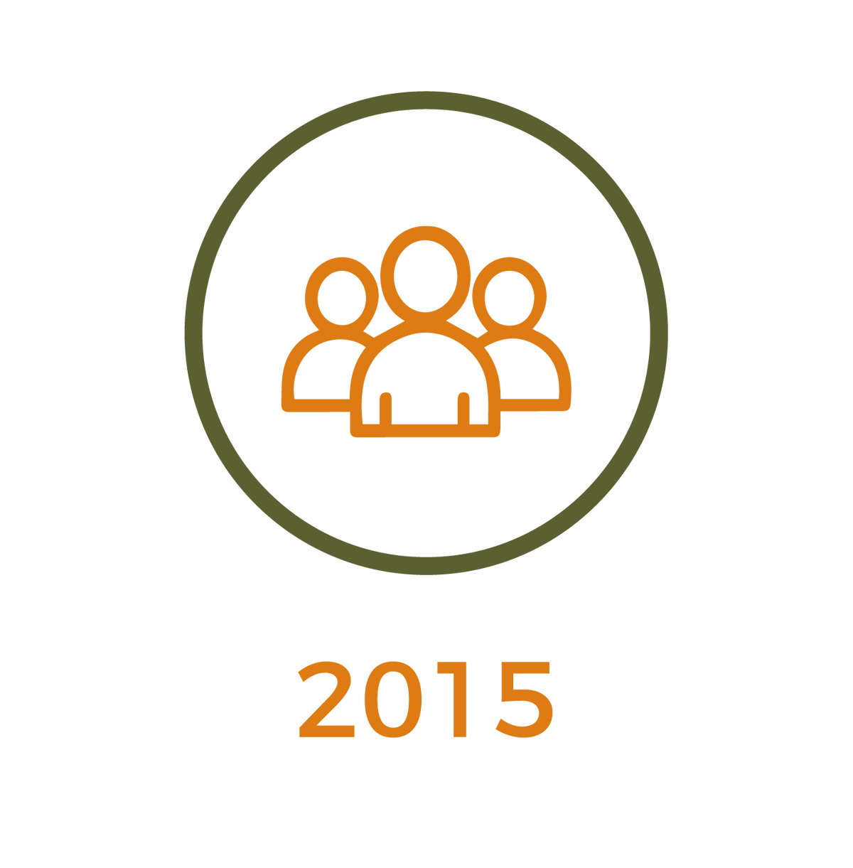 Icon representing long-term customer relationships and personalized service at Foxwood Engraving.