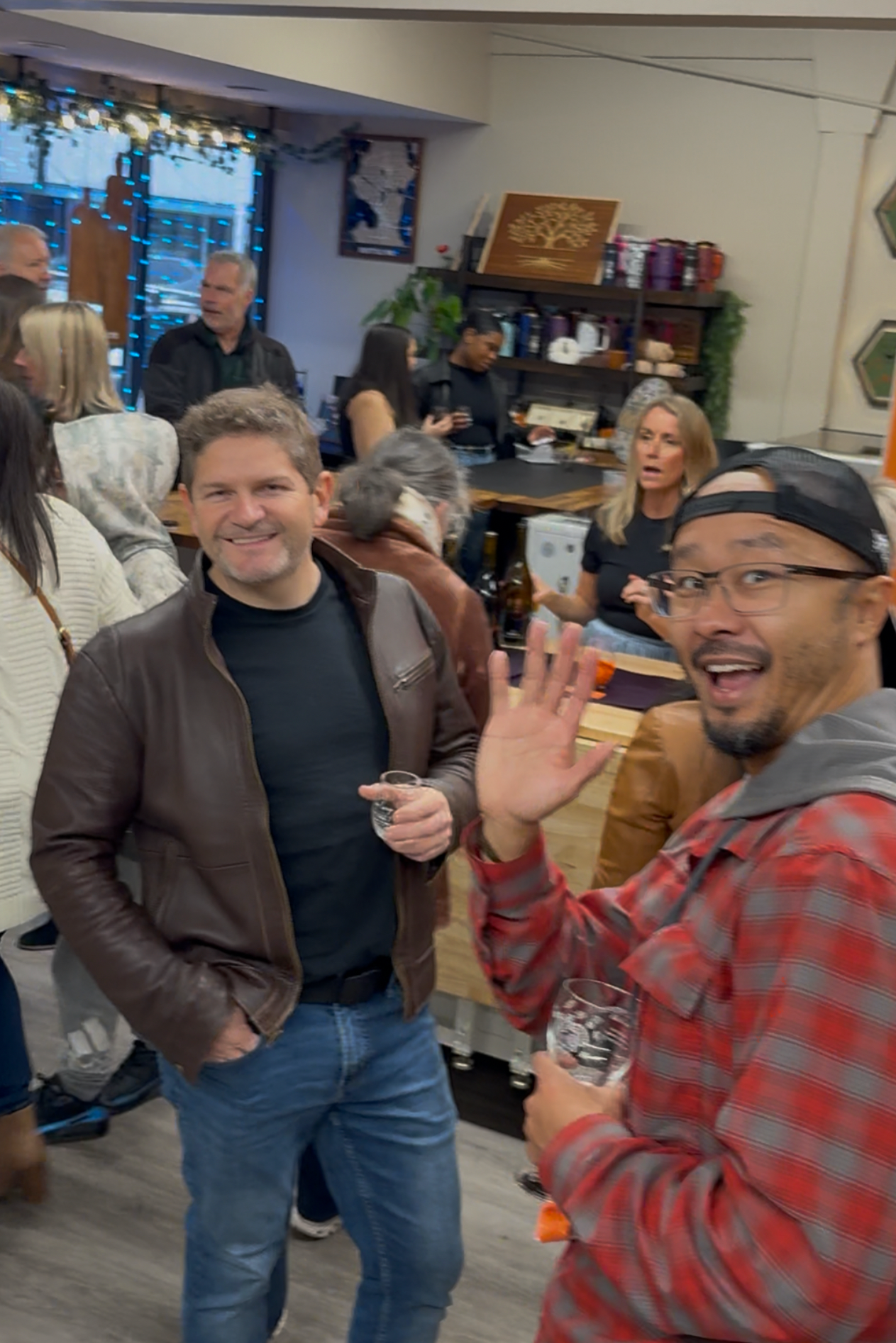Foxwood Engraving participating in Renton Wine Walks, community workshops, downtown events, and local small business collaborations.