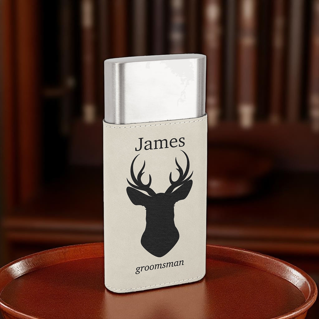Custom Cigar Case with Cutter – Personalized Leather Gift Set