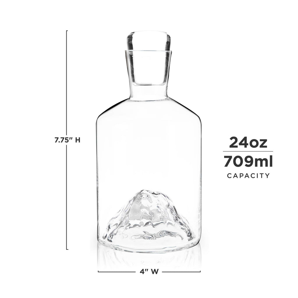 Custom etched decanter for home bar or gifting