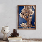 3D Multilayer Wood Map