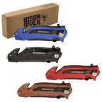 Engraved Bison River rescue knife, Father’s Day gift idea.