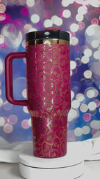 Anti Valentine Laser Engraved 40oz Tumbler