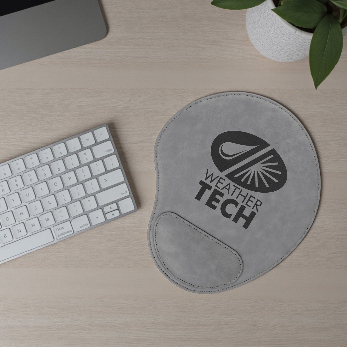 Custom Engraved Mouse Pad with Wrist Support – Corporate & Personalized Gift