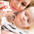 Baby's First Christmas Engraved Footprint Ornament - Love It Personalized